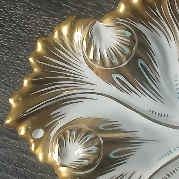 Vintage German RPM Gold Gilt Porcelain Dish - Picture 10 of 14